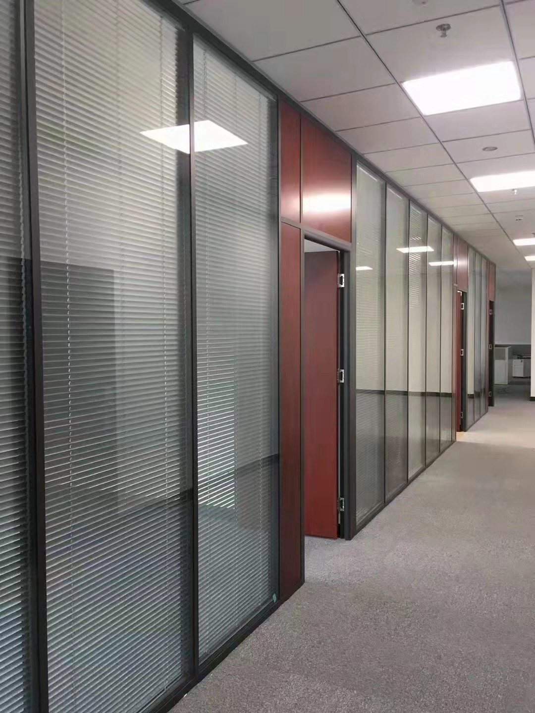 雙玻璃百葉隔斷 雙玻璃百葉隔斷