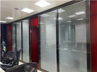 光大證券營業部不銹鋼隔斷工程案例